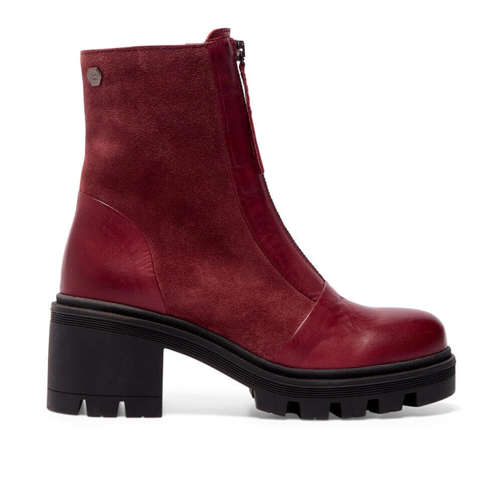 Carl Scarpa Ranzoni Bordo Leather Ankle Boots